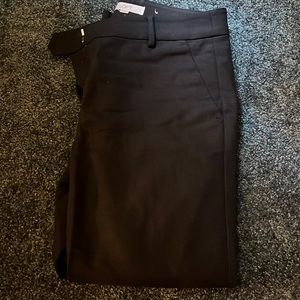 Loft Rivera slim navy dress pants size 2